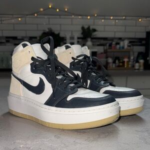 Nike High-Top Sneakers in Black and White
